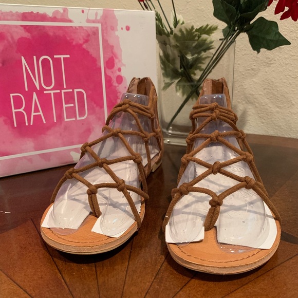 Not Rated strappy sandals! NIB! - Picture 2 of 5